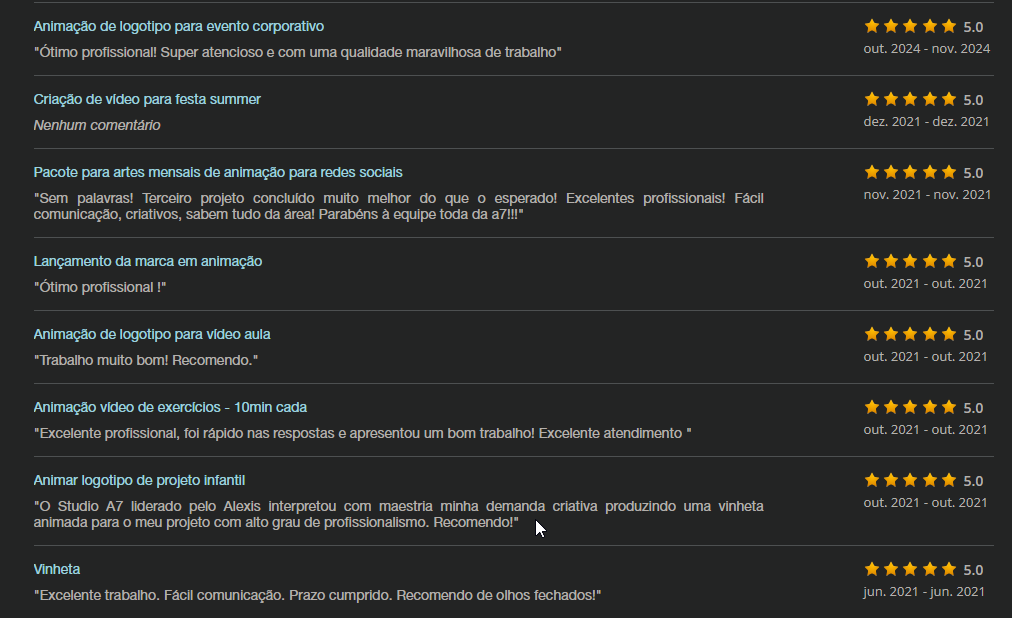 Avaliação verificada 2